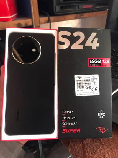 Itel S24 8+8/128 with Only Boxx Condition 10/9 18k sy Neechy waly Dor