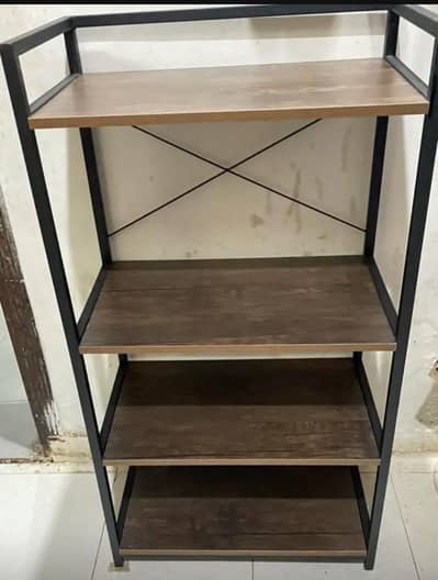wooden microwave stand