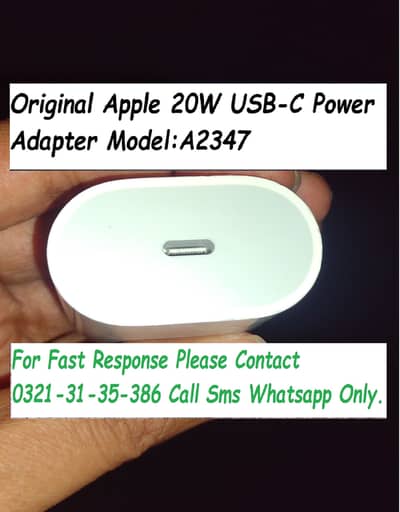 original apple 20w usb‑c power adapter