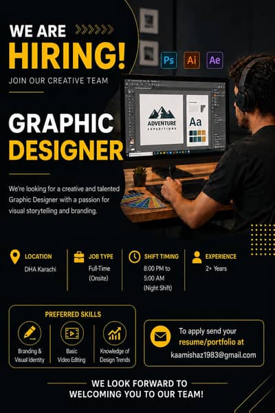 GRAPHIC DESIGNER " ONSITE"