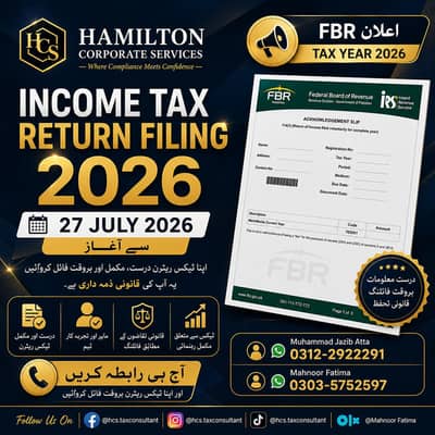 Income Tax Return Filing 2026