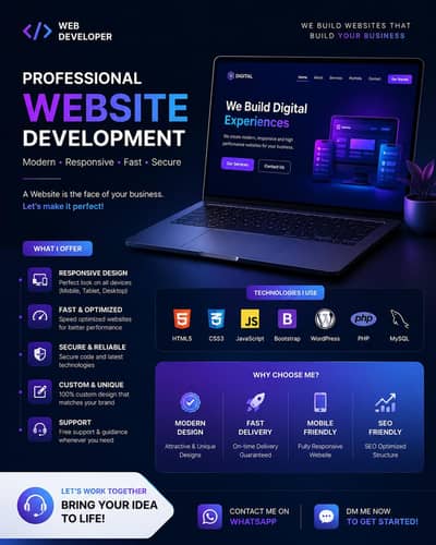 ready made websites available