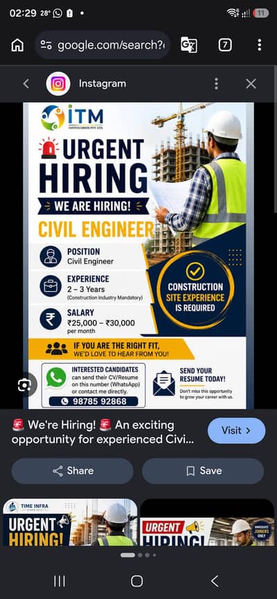 House Construction Site Supervisor