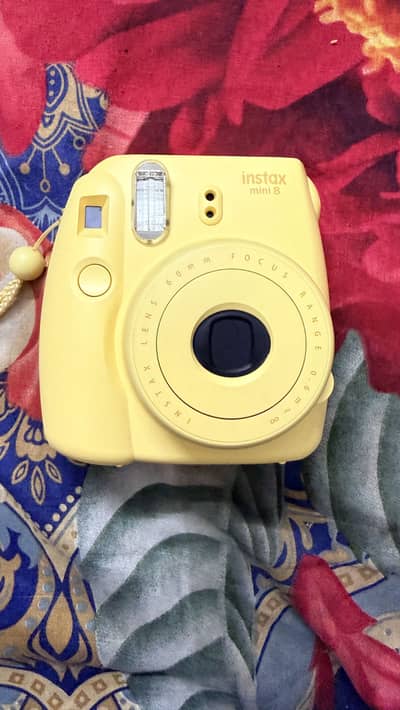 Fujifilm Instax Mini 8 Instant Camera – Yellow