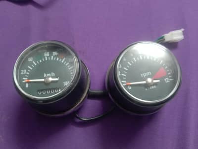 old model light meter indicator