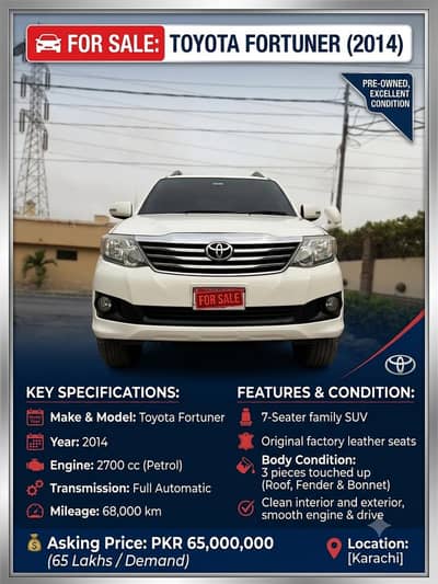 Toyota Fortuner 2014