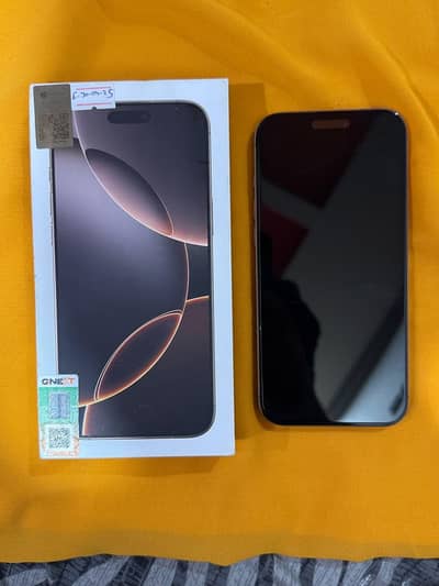 iPhone 16 Pro Max 512GB PTA Approved | 99% Battery | Desert  10/10