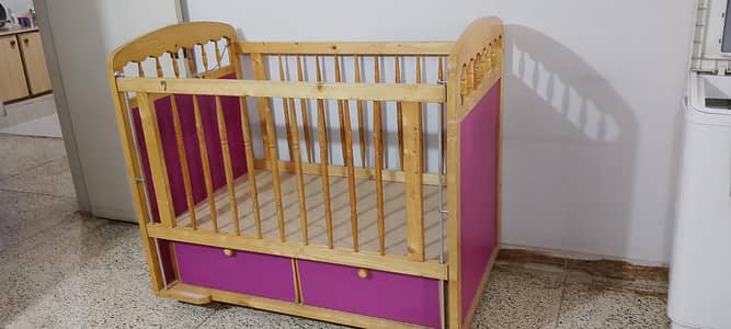 Baby Cot For Sale (Full Size)