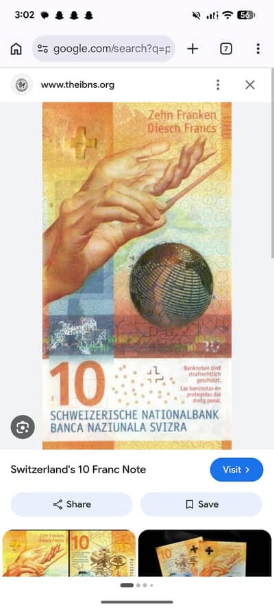 sale 10 swiss euro