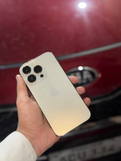 iPhone 14 Pro golden colour