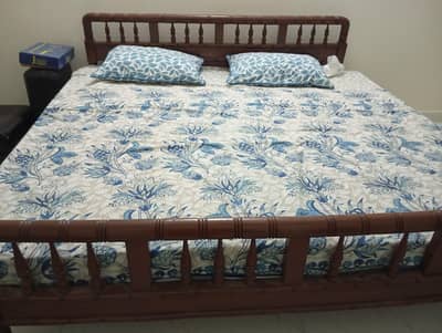 sheesham wood bed