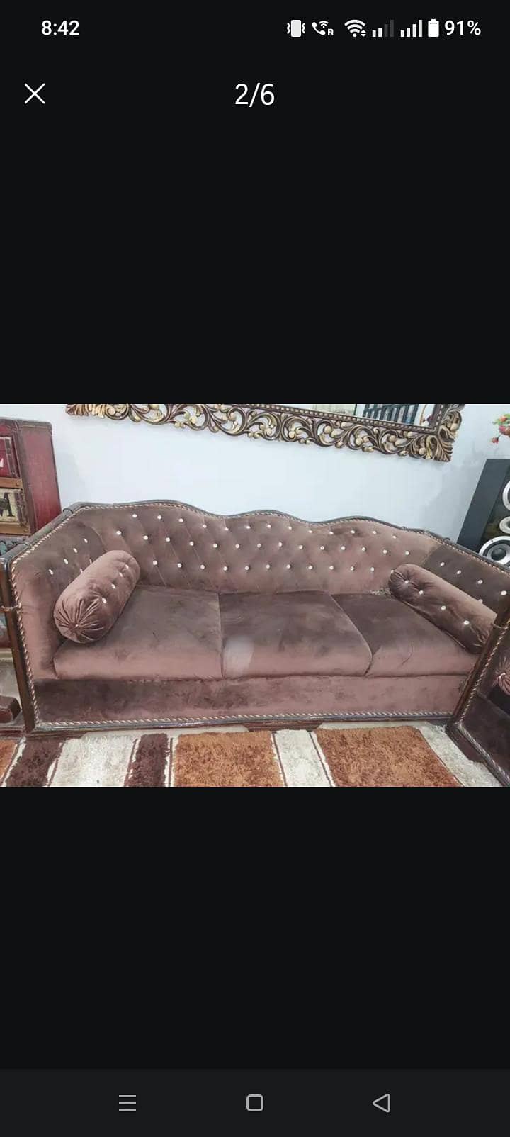 sofa set good condition 5