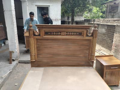 Wooden Double bed