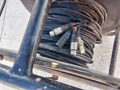 Branded XLR audio cables