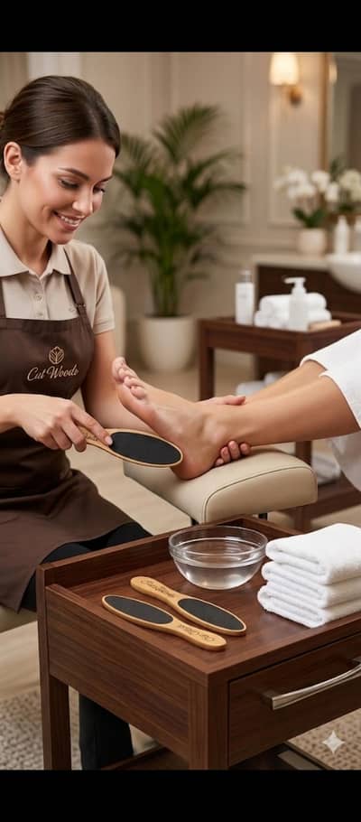 foot filer foot files of wood waterproof bubble sided sand paper
