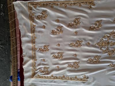 Party wear hand made zari dresss