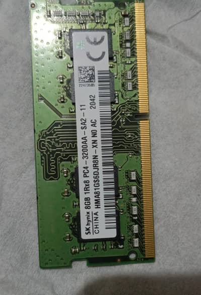 DDR 4 8 GB laptop RAM