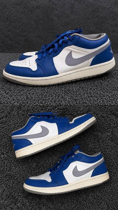 Air Jordan 1 low "TRUE BLUE"