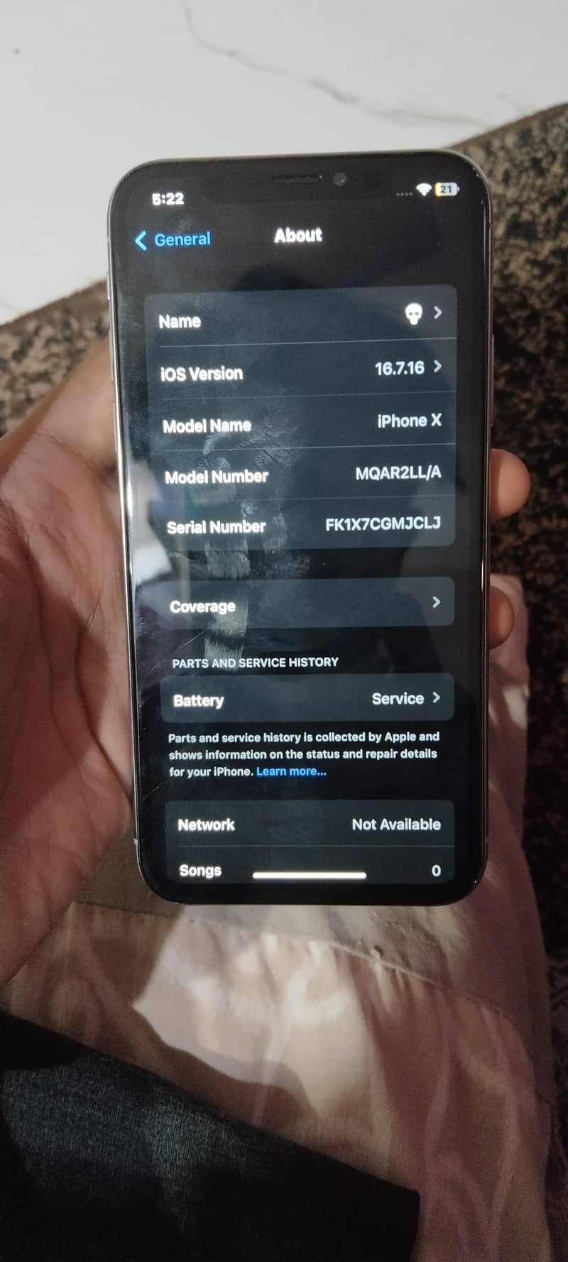 Apple iPhone X 5