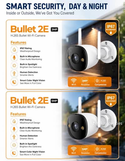 Bullet 2E outdoor wireless cam