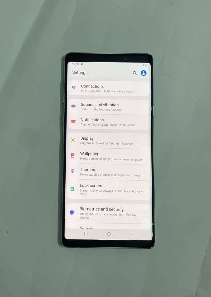 Samsung note 9 6
