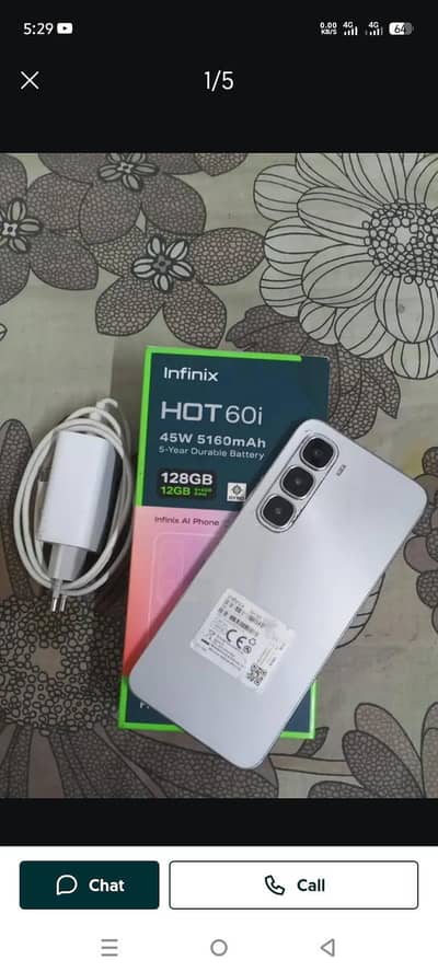 Infinix Hot 60i 6+6gb128 hai  exchange possible condition 10 by 9 hai