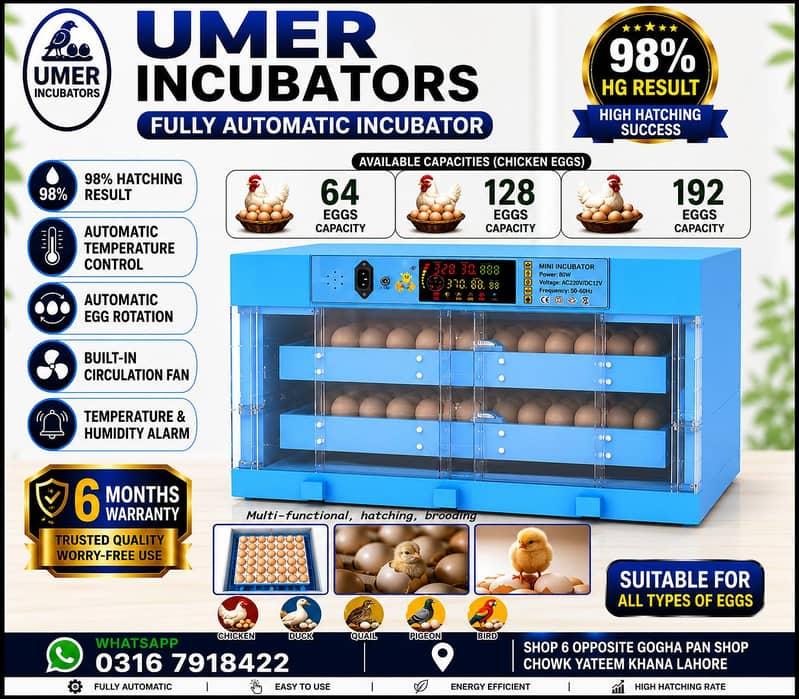 Automatic Egg Incubator | Egg Hatching Machine | Incubator | Brooder 7