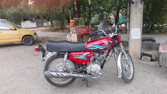 honda 125, model 2024 registration islamabad