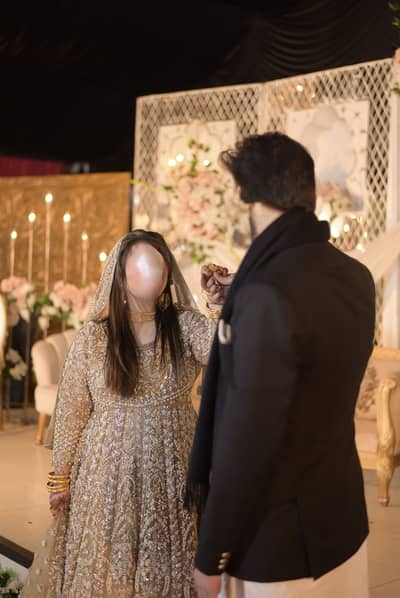 Luxury Walima Bridal Dress for Sale | Medium Size | Like New