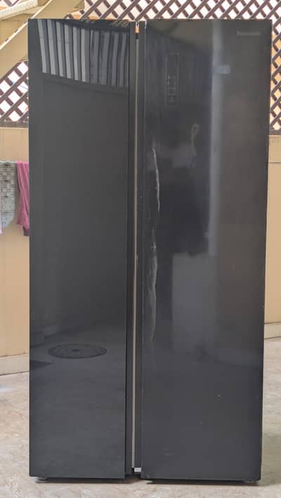 Panasonic Side-by-Side Fridge, Hardly Used, Good Cooling
