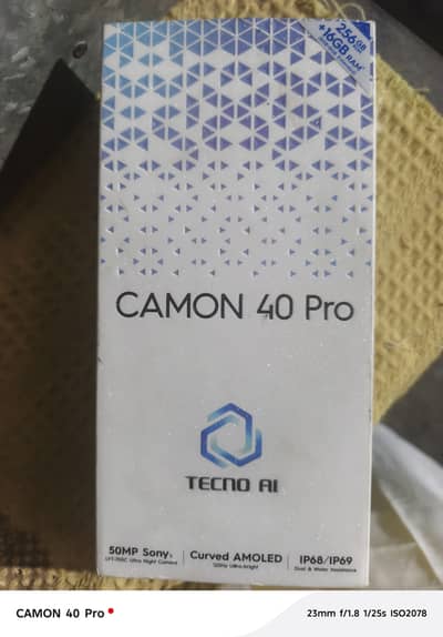 Tecno CAMON 40 Pro