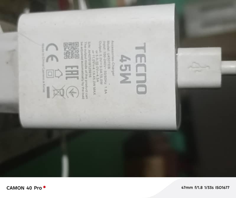 Tecno CAMON 40 Pro 1