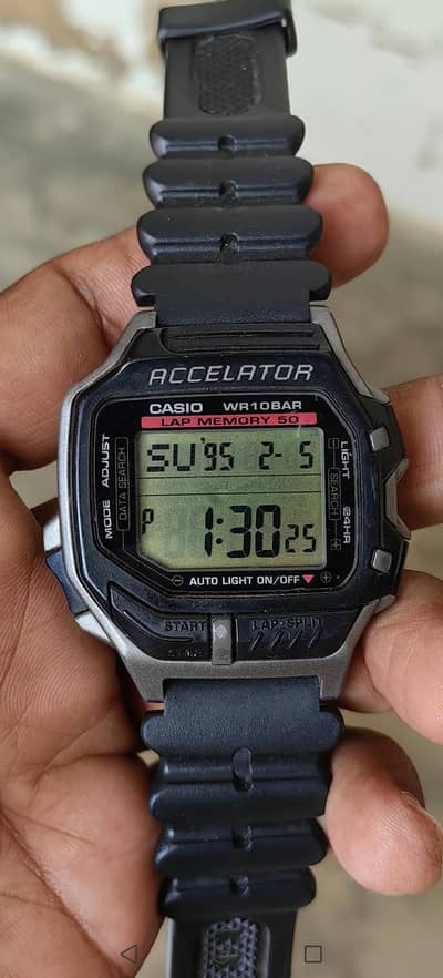 Casio ACL-200 Illuminater Light Dual Time&World Time  watch sale