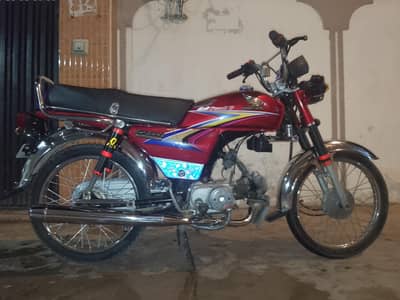 Honda CD 70 (2010)model HYD number
