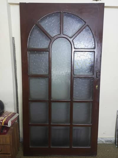 Dayar Glass Wood Door For Sale
