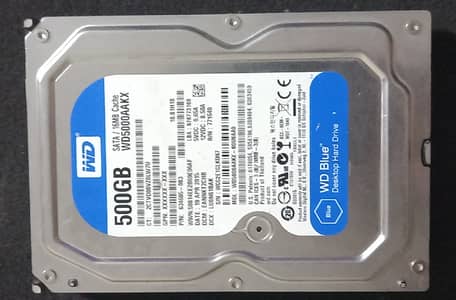 500GB sata desktop HDD