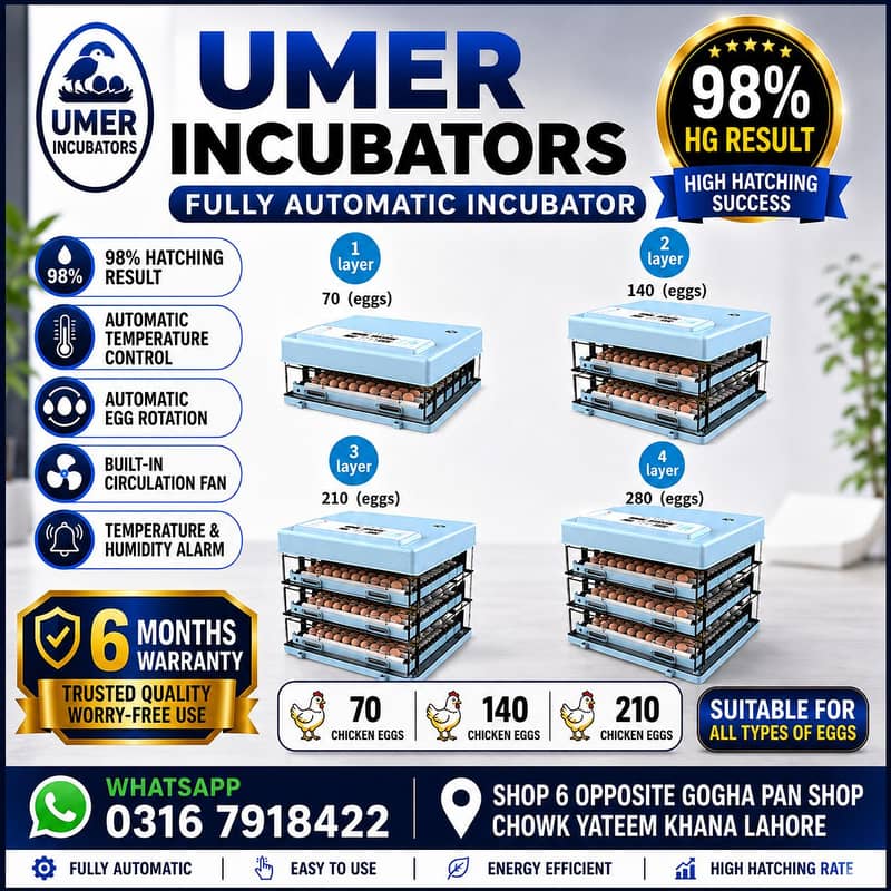Automatic Egg Incubator | Egg Hatching Machine | Incubator | Brooder 4