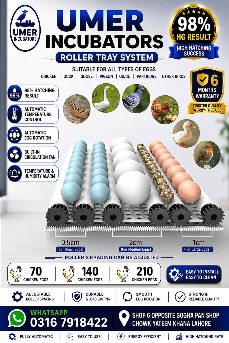 Automatic Egg Incubator | Egg Hatching Machine | Incubator | Brooder 7