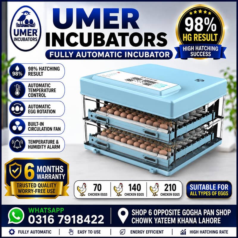 Automatic Egg Incubator | Egg Hatching Machine | Incubator | Brooder 10