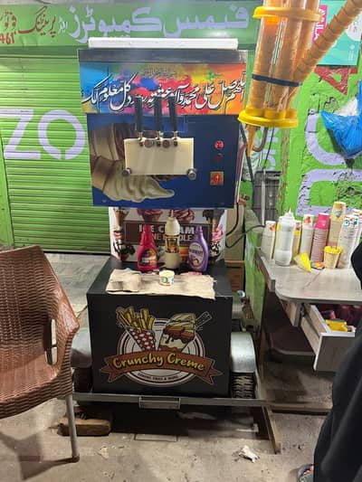 ice cream machine new condition