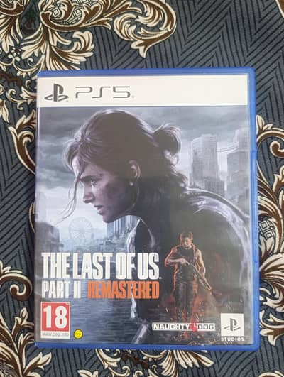 The last of us part 2 Remastered (PS5 GAMES)
