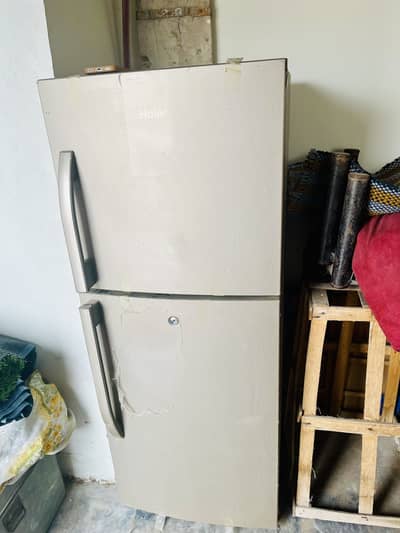 Haier Double Door Refrigerator - Good Condition for Sale