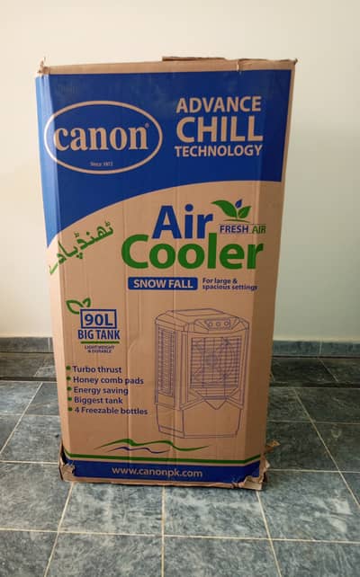 Brand New 90L Air Cooler Canon price 38300 available only 32000