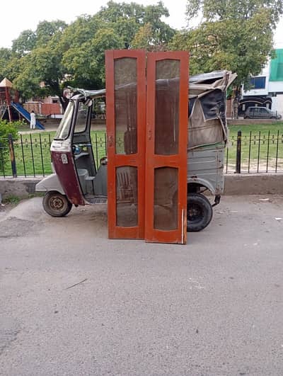 Wood door