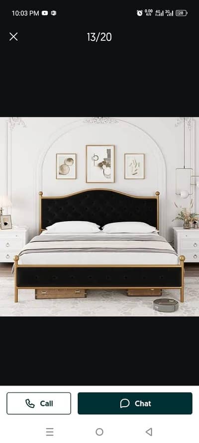 bed/double bed/iron bed/furniture/03204145300