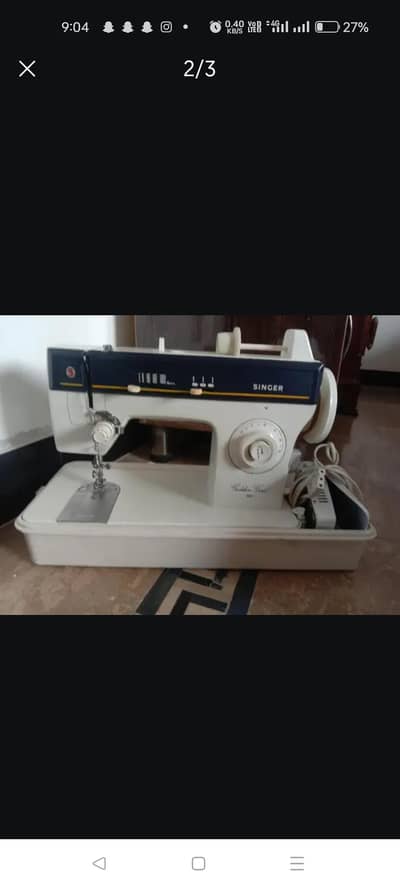 sewing machine
