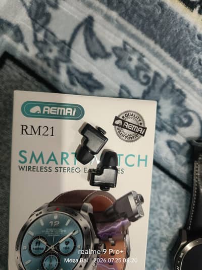 smart watch with ear buds