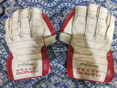 Gray Nicholas wicket keeping gloves (1 month used)