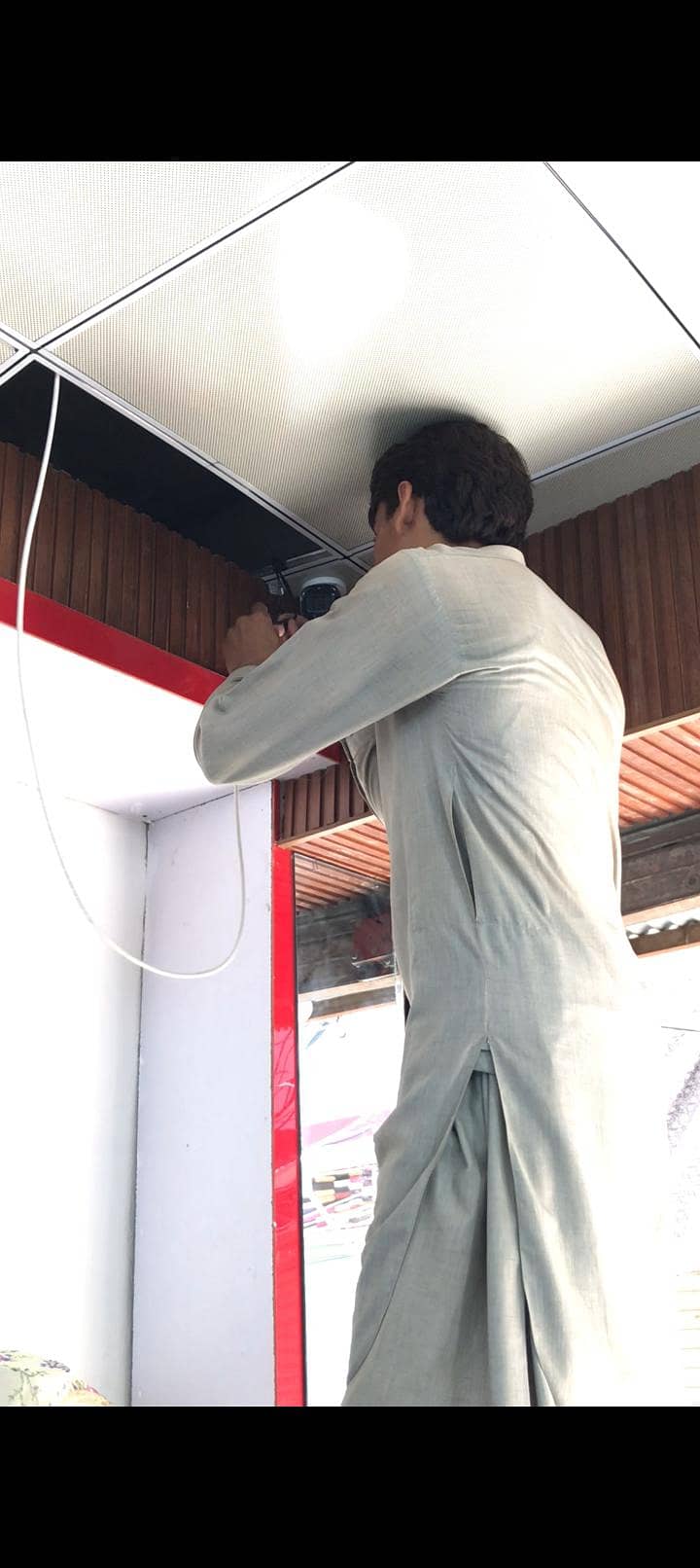 CCTV camera  installation 2