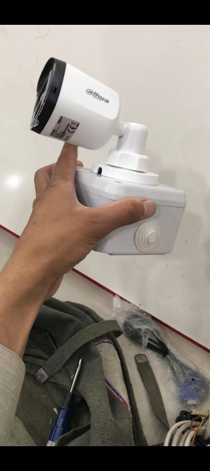 CCTV camera  installation 4